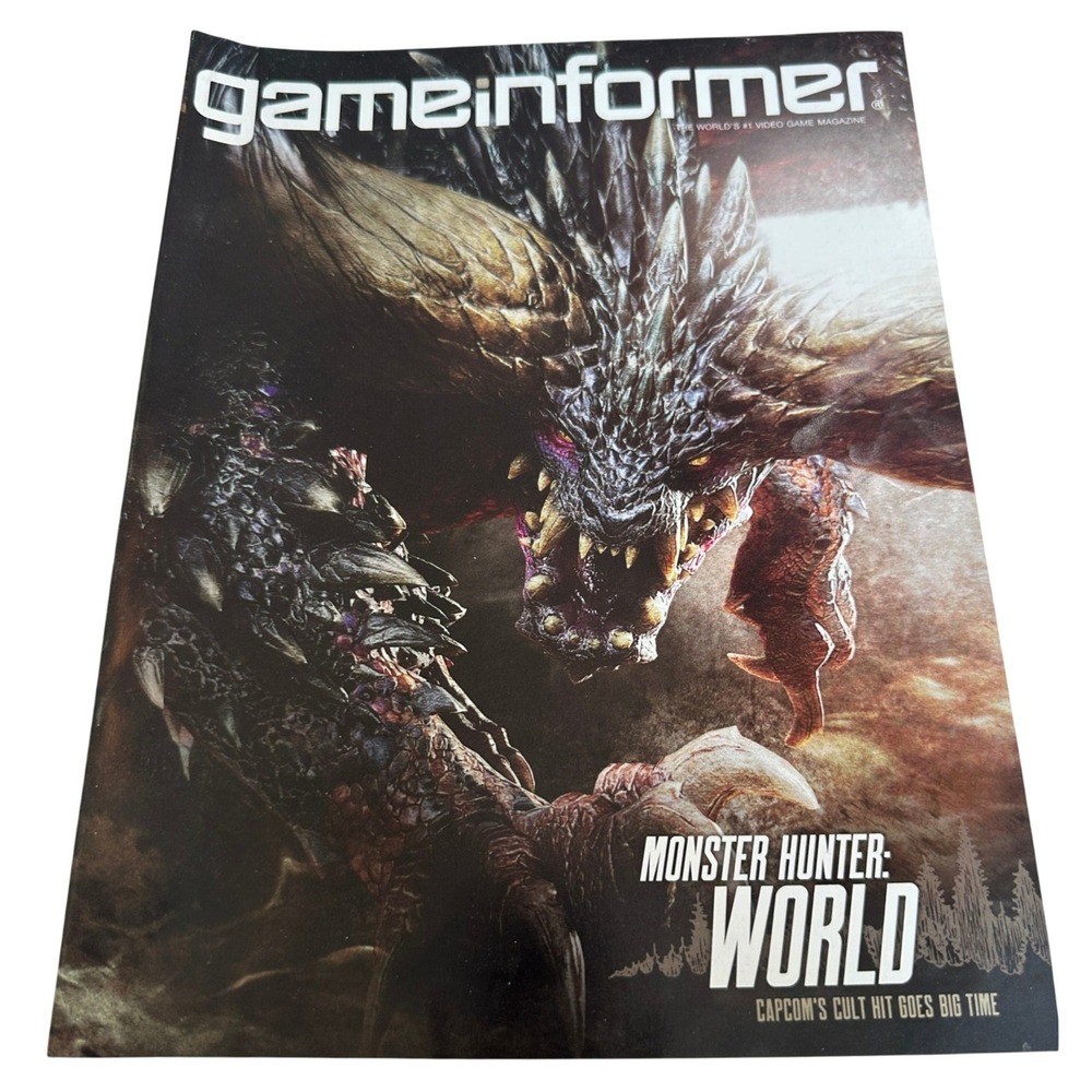 Game Informer Magazine Issue 296 December 2017 Monster Hunter World Nergigante